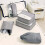 Packing Cubes Set Travel 6-Piece Lightweight Fabric 6