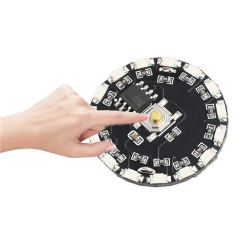 2X 16Modes Button Flow Light Battery Control Wireless LED Lamp Flashing/Rotating/Gradient Light Toy Model White 2