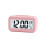 (pink) New Digital LED Large Display Snooze Alarm Clock Night Light Thermometer 1