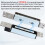2X Embedded Electromagnetic Shear Lock Concealed Electric Magnetic Door Lock with  Delay for Access Control Systems 8