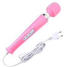 (Pink Plug Style) Electric massager powerful 10-speed body relaxation deep tissue muscle relief back