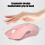 Wireless Dual-Mode Silent Mouse Ergonomic Lightweight 1pc 5