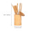 Bamboo Tea Tool Set with Holder 6 Pieces 2