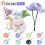 Dog Bucket Hat with Ear Holes Adjustable Sun Hat 3