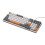 Jacenvly mechanical gaming keyboard RGB backlit 100 keys 7