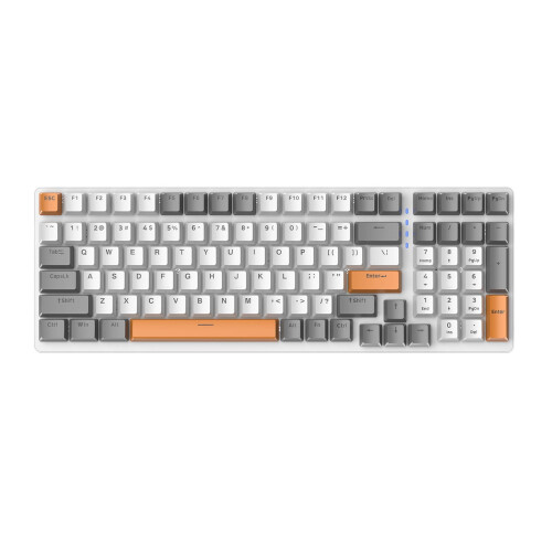 Jacenvly mechanical gaming keyboard RGB backlit 100 keys 2