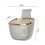 Scolapasta in plastica piccolo per cucina e bagno 3
