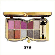 (COLOR06) 10 Colours Glitter Shimmer Eyeshadow Palette Eye Shadow Diamond Makeup Kit