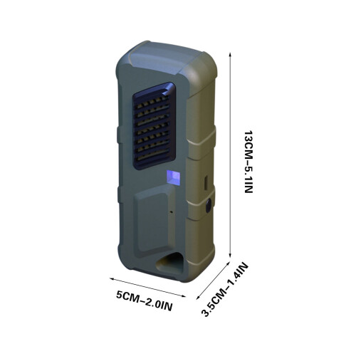 Mini billuftrenser med ionisk generator, sort 2