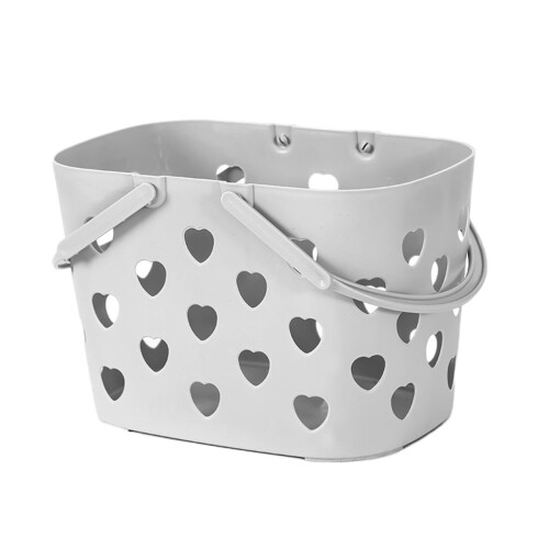 Portable Shower Caddy Tote Lightweight Plastic Basket with 1