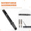 3X Wireless Handheld Microphone Battery Compartment Replacement for SKM9000 10