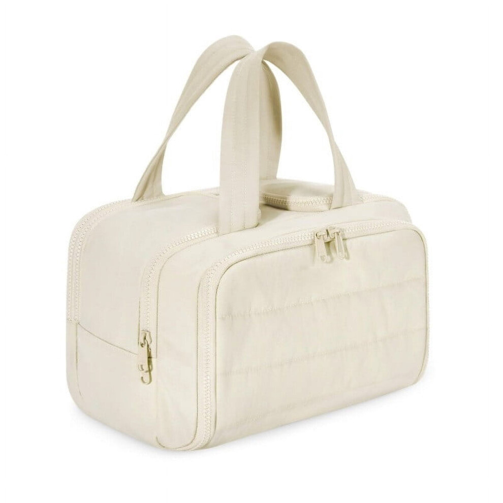 Avtoify makeup bag lightweight large capacity wide-opening