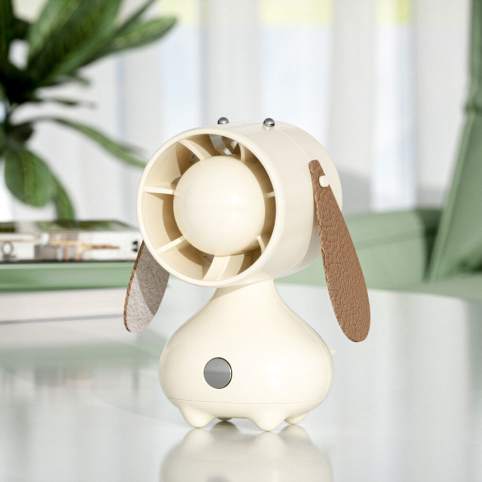 Avtoify Pet Puppy Usb Mini Desktop Fan, Silent Strong Wind 900881617741