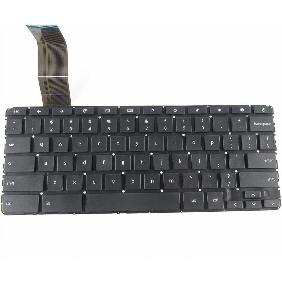 Us English Laptop Keyboard Without Frame For Hp Black 900881624138