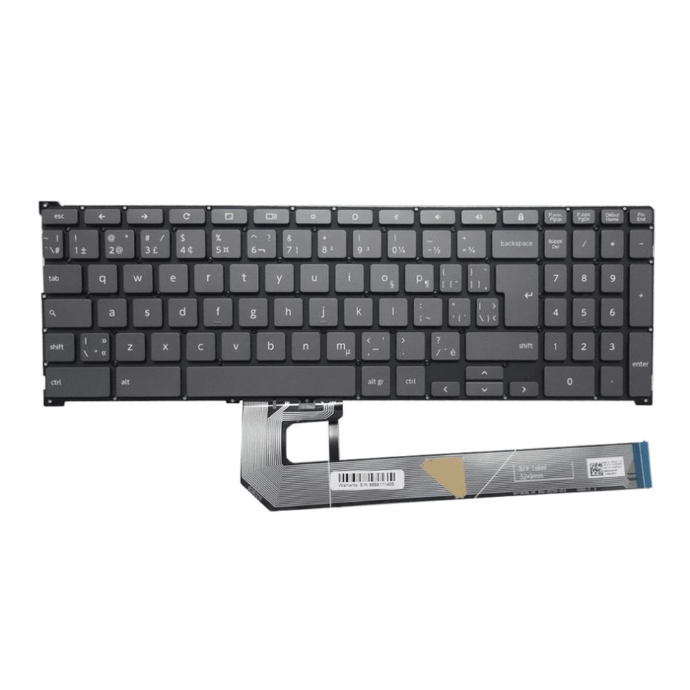 Lenovo Chromebook C340-15 Keyboard With Backlight Gray 900881622967
