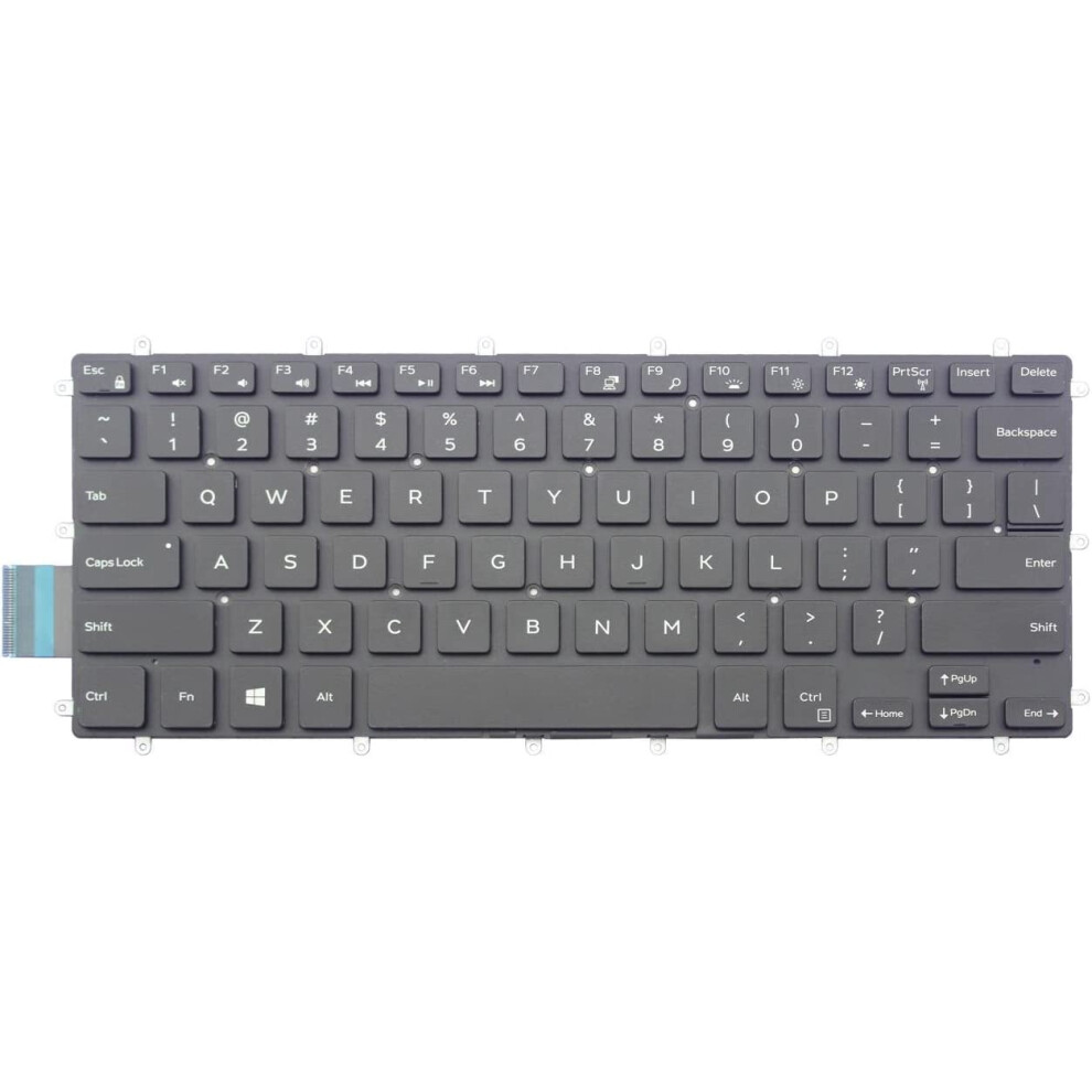 Backlit Keyboard For Dell Inspiron 15 5568/7569/7579 2-In-1 900881624107