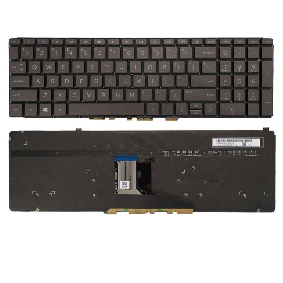 Hp Spectre 15-Eb Backlit Laptop Keyboard Black 900881621649