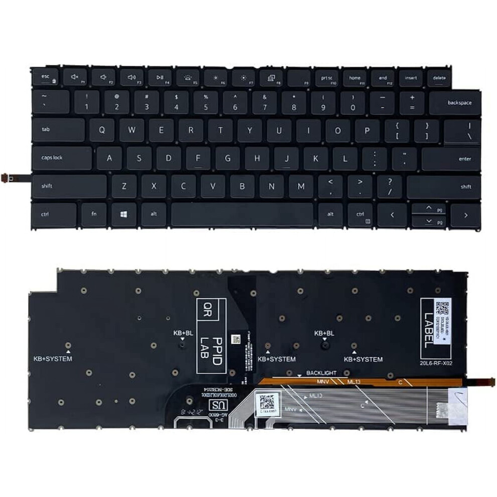 Dell Latitude 3320 Backlit Keyboard Without Palmrest 900881623698
