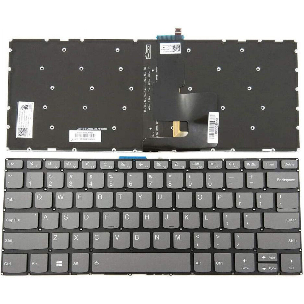 English Backlit Laptop Keyboard For Lenovo Yoga Black 900881623711