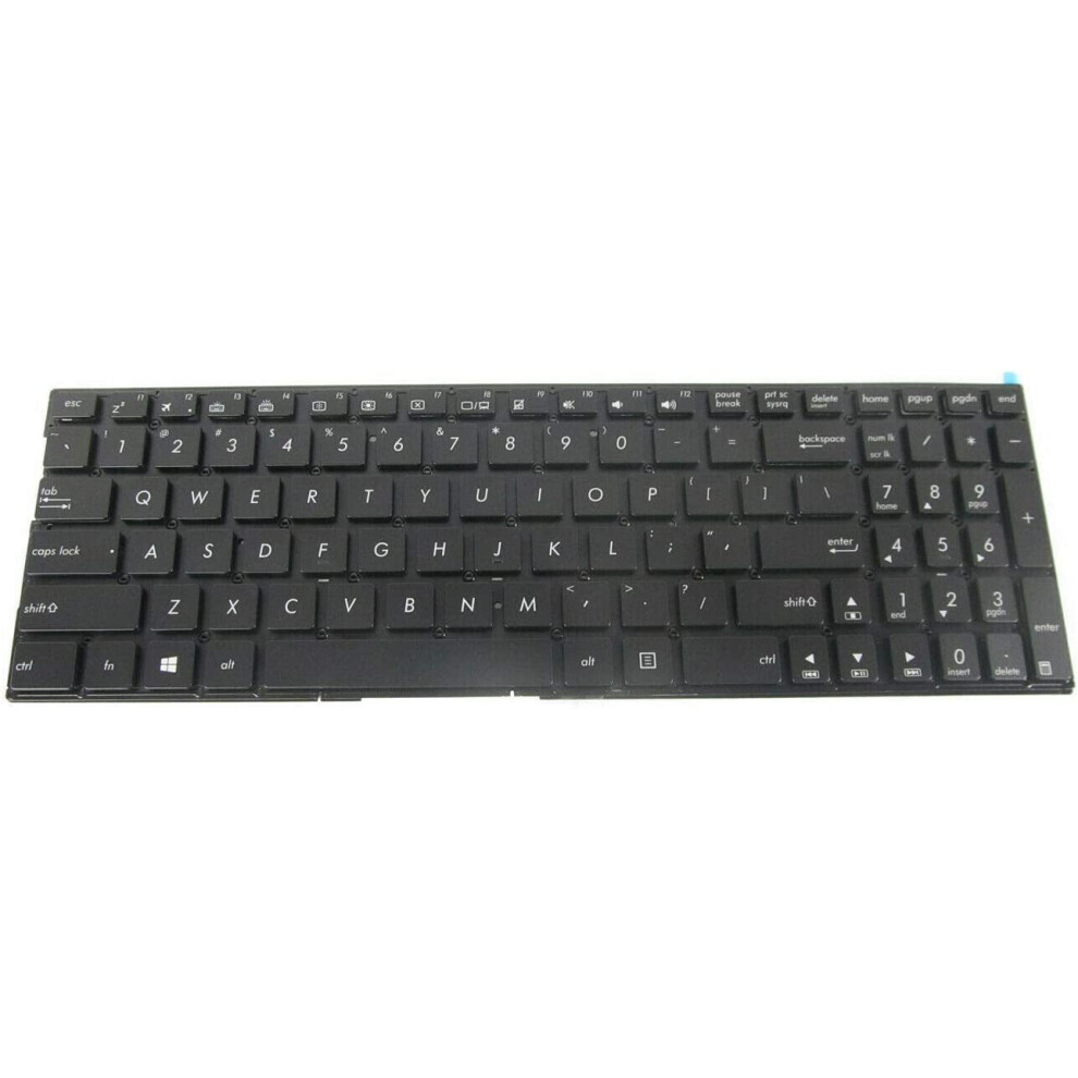 Us English Backlit Laptop Keyboard For Asus Q503u Black 900881623537