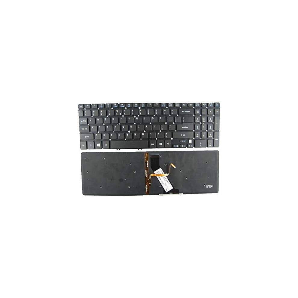 Backlit Laptop Keyboard For Acer Nsk-R3jbc 1D Us Layout 900881624251