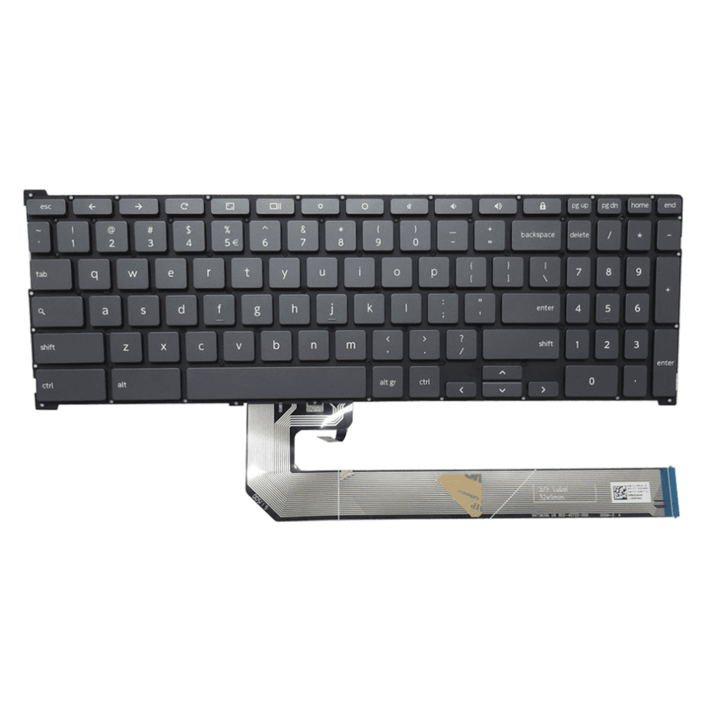 Laptop Keyboard For Lenovo Chromebook C340-15 Backlit Gray 900881622974