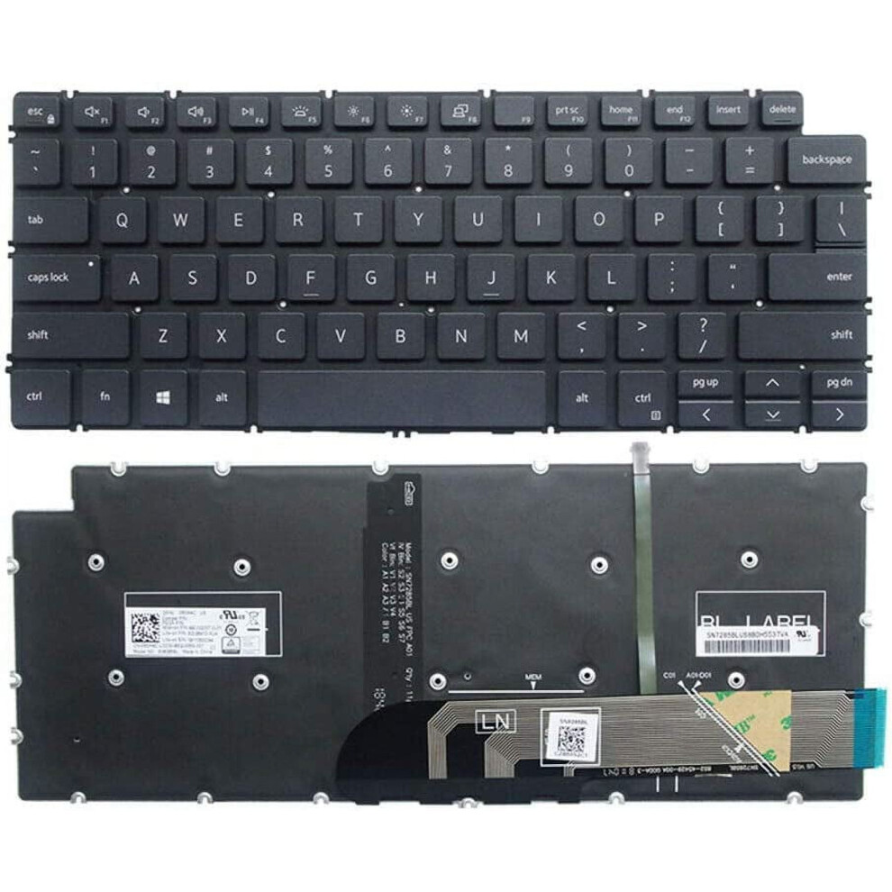 Dell Inspiron Backlit Laptop Keyboard Replacement For 900881623322
