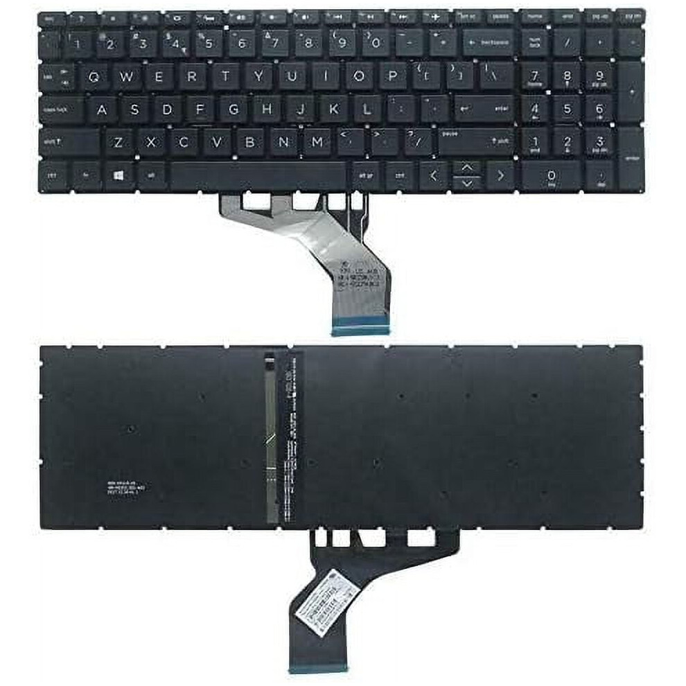Backlit Keyboard For Hp Pavilion X360 15-Dq Black 900881623377