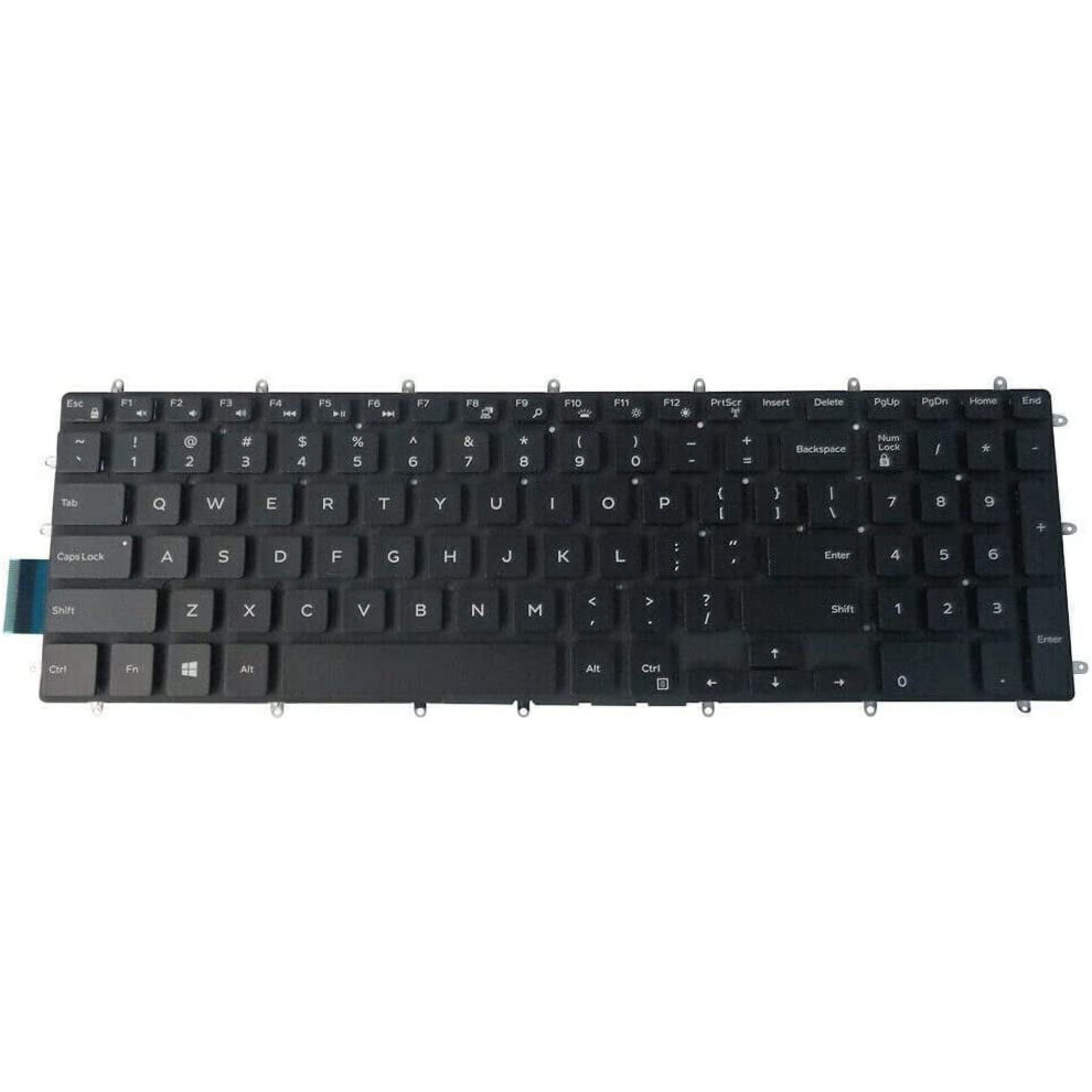 Dell Vostro 3590 3591 Backlit Laptop Keyboard Black 900881625074