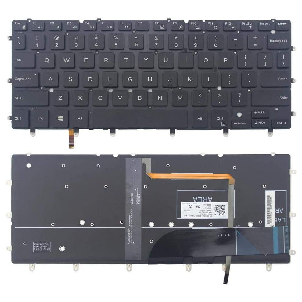 Backlit Keyboard For Dell Inspiron Black 900881624800
