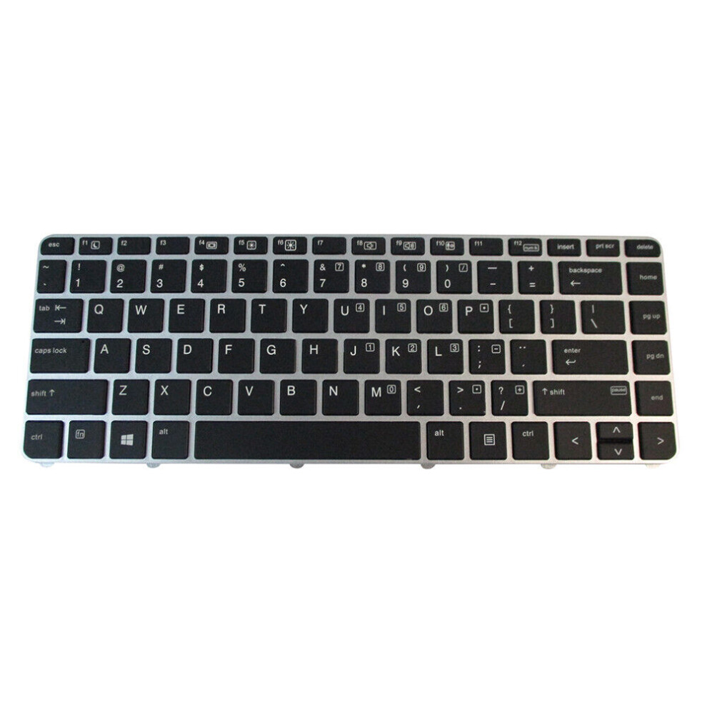 Backlit Keyboard For Hp Elitebook 840 G3 G4 1 Silver 900881623070