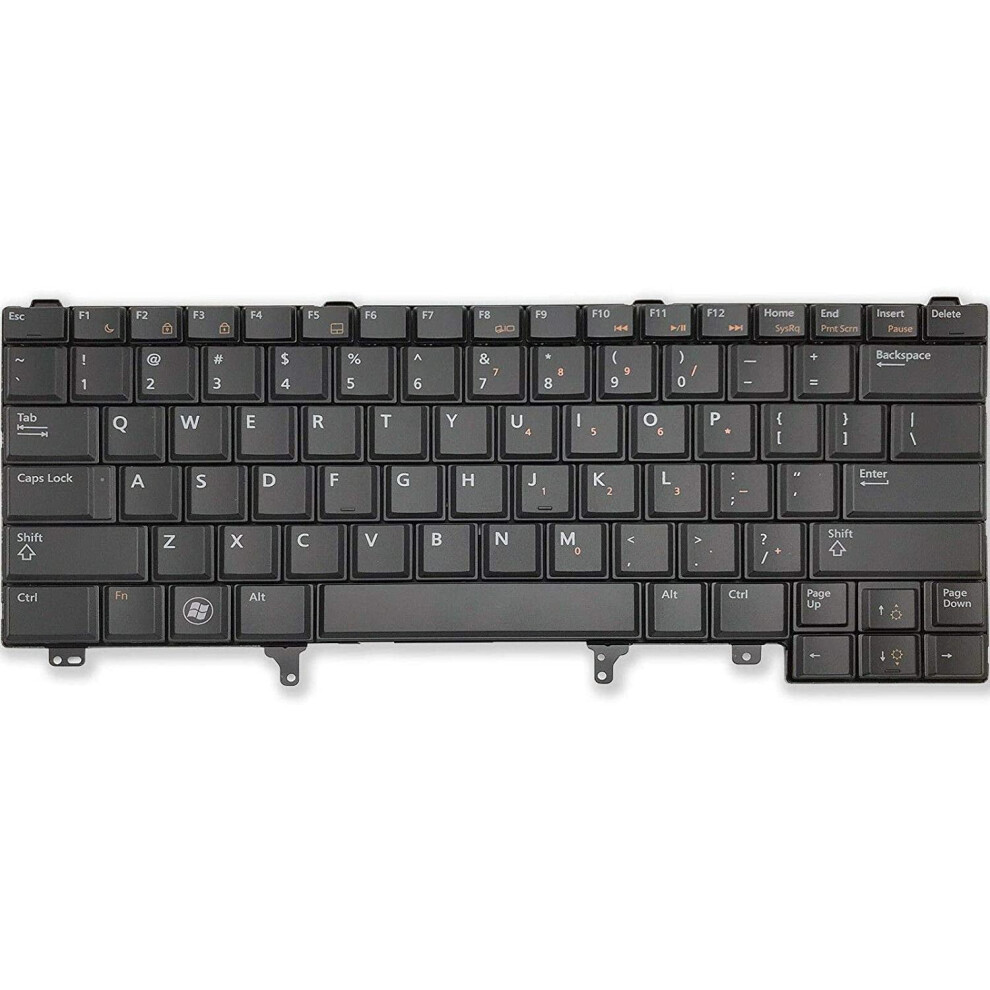 Dell Latitude Laptop Keyboard Us Layout Black 900881625883