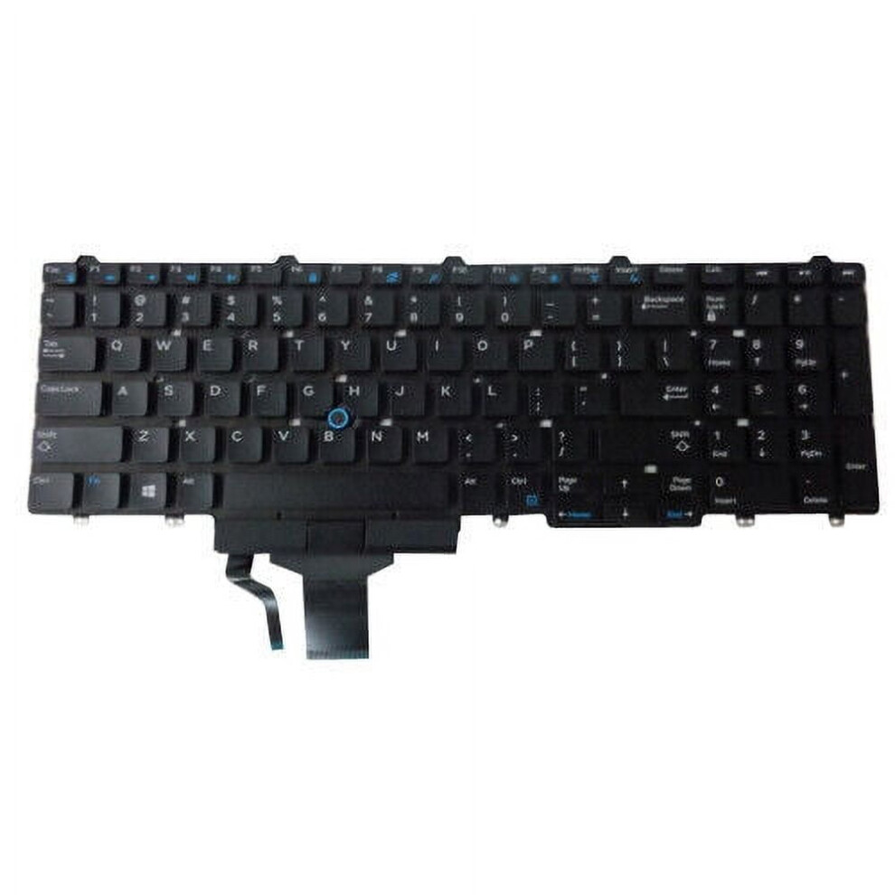 Dell Latitude E5550 E5570 Keyboard Non-Backlit With Pointer Blue 900881624008