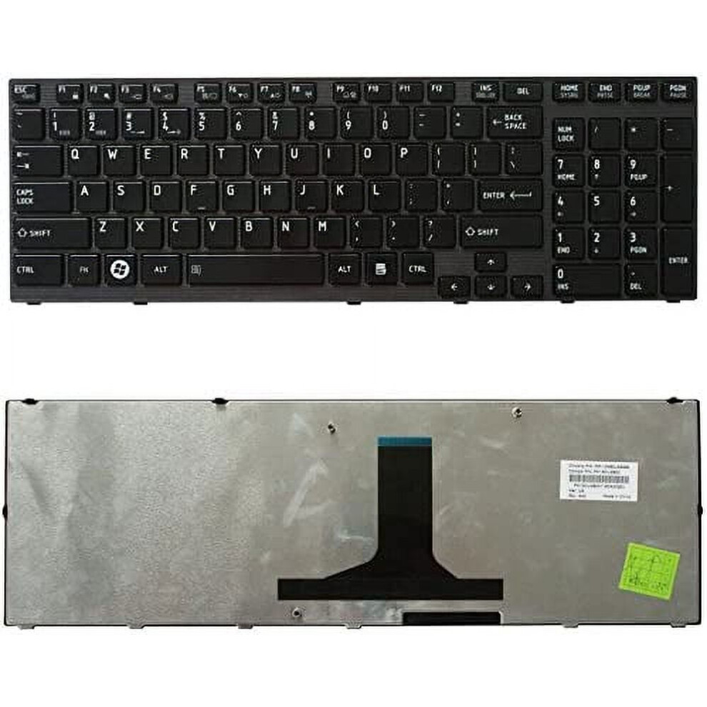 Laptop Keyboard Replacement For Toshiba Satellite Black 900881626101