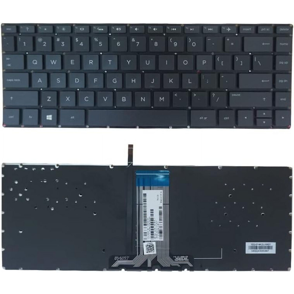 Us Backlit Laptop Keyboard For Hp Pavilion X360 M3-U Black 900881623469