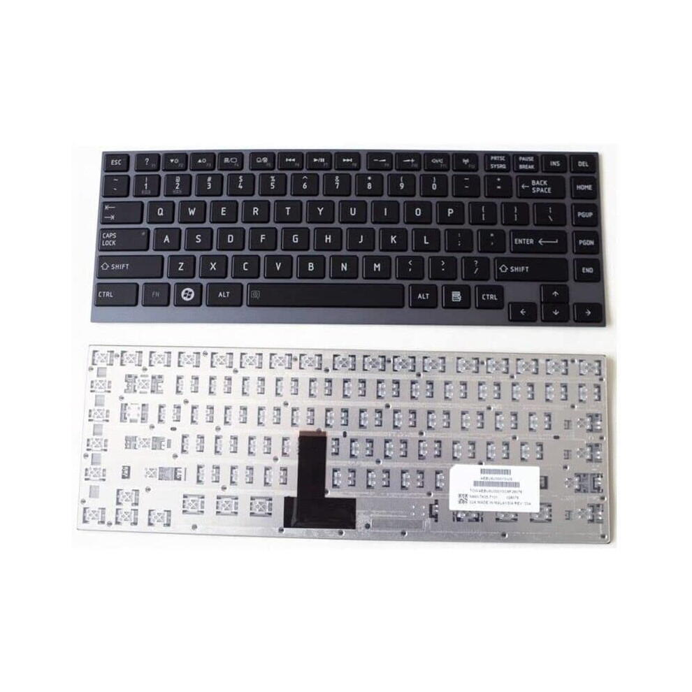 Toshiba Satellite Laptop Keyboard Us Layout Black 900881625296