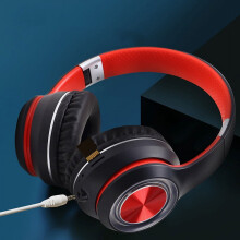 Auriculares inalámbricos Bluetooth Cailmei para exteriores - Auriculares estéreo tipo orejeras, color negro, talla única.