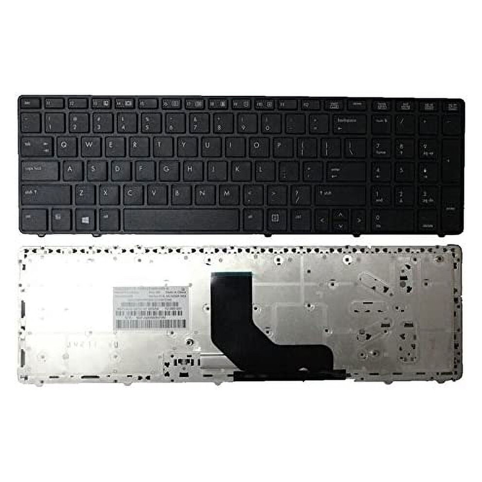 Hp Probook 6560B-6575B Laptop Keyboard Us Layout Black 900881625593