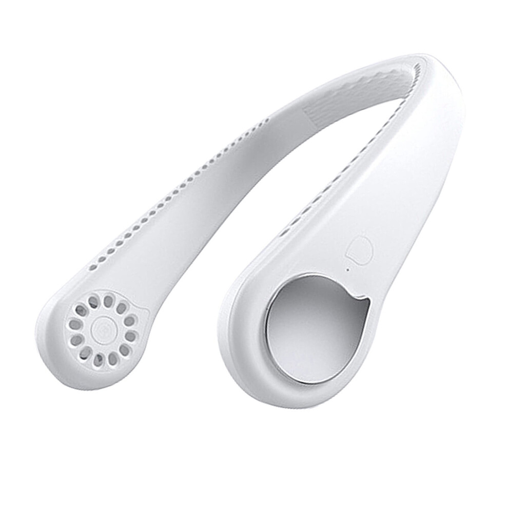 Cailmei Camping Fan Usb Rechargeable Silent Leafless White 900881637466