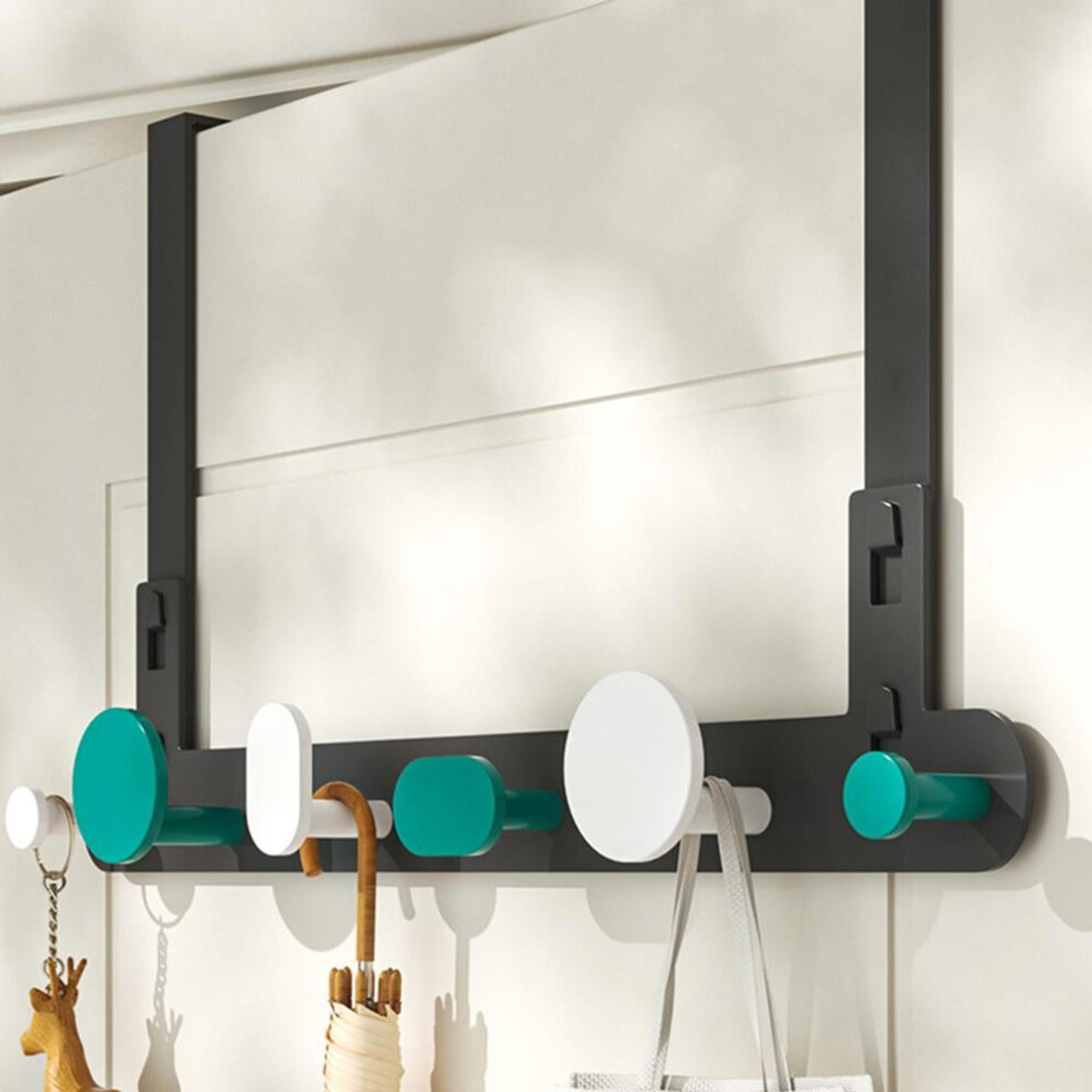 Door Hook Clothes Hanger With Punch-Free Mount 900881688116