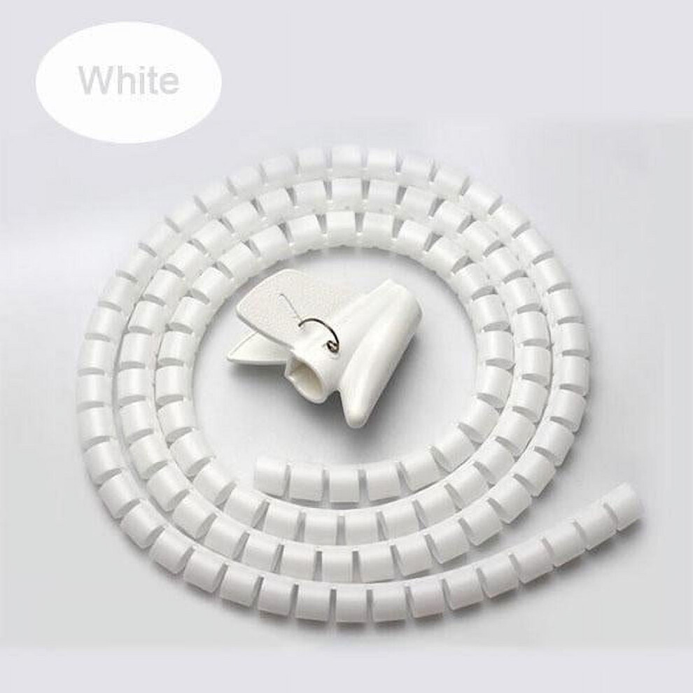 Cailmei Cable Organizer Sleeve White 900881636926