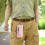 Bolsa transversal ajustável para celular com vários bolsos. 7