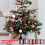 Christmas Tree Ornaments Set Red Green Gold Shatterproof 5