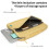 Jacenvly Laptop Bag 15.6-Inch Shockproof Waterproof 5