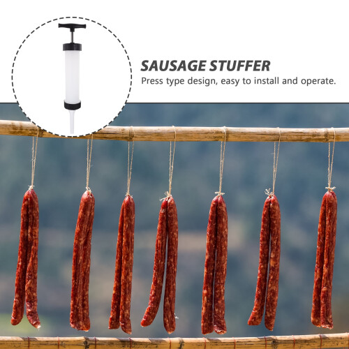Hand Operated Sausage Stuffer Set with Handle 1