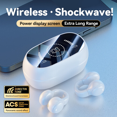 Wireless Bluetooth Earbuds Open-Ear Design Noise Cancelling 2