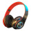 Ακουστικά Bluetooth Over-Ear Κόκκινα, Πτυσσόμενα, Ασύρματα/Ενσύρματα 2