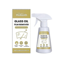 New model Homonth glass oil film remover, car glass clean, decontamination, anti-fog, rain retention, clear vision