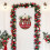Guirlanda de Natal em madeira para porta, 30 cm (12 polegadas) 5