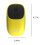 Jacenvly wireless 2.4G quiet mouse with USB receiver 3